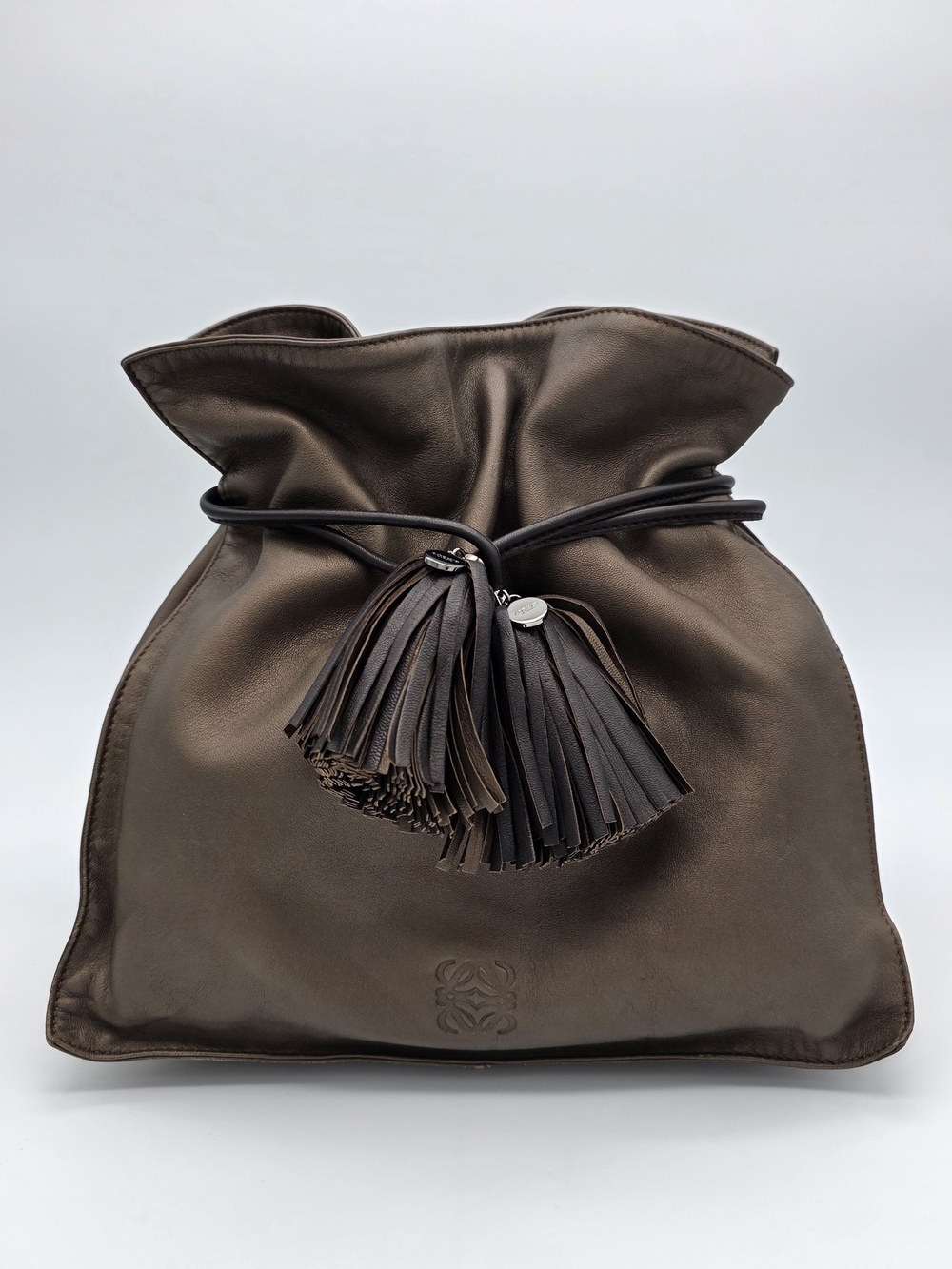 Loewe Bronze Lambskin Medium Flamenco